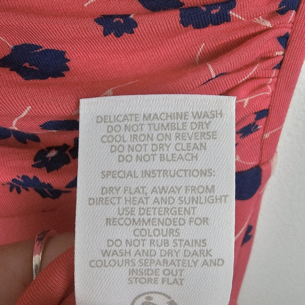 Boden Pink Georgia Blue Floral Maxi Dress NWT - Picture 11 of 11